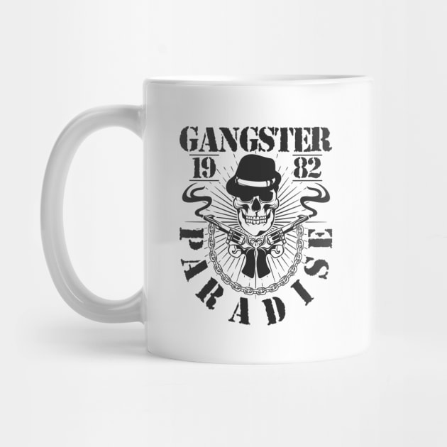 Gangster 1982 Paradise by Vector Design Mart